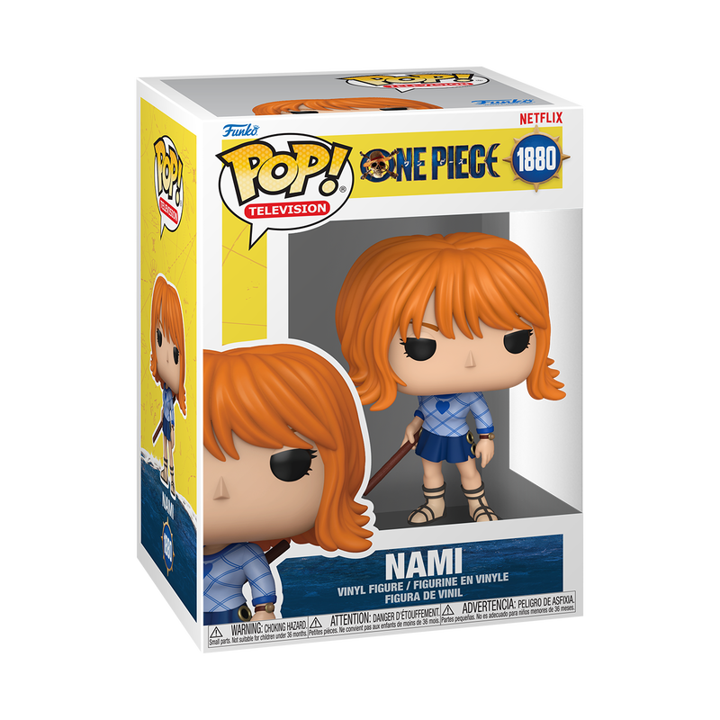 One Piece Netflix - Figurine Pop! Nami N°1880