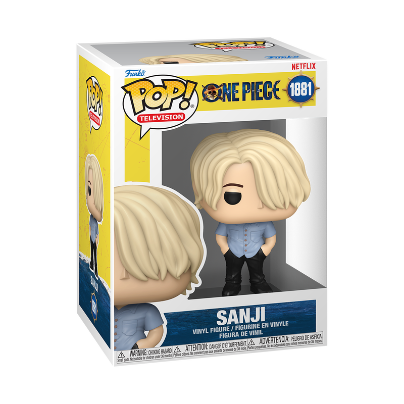One Piece Netflix - Figurine Pop! Sanji N°1881