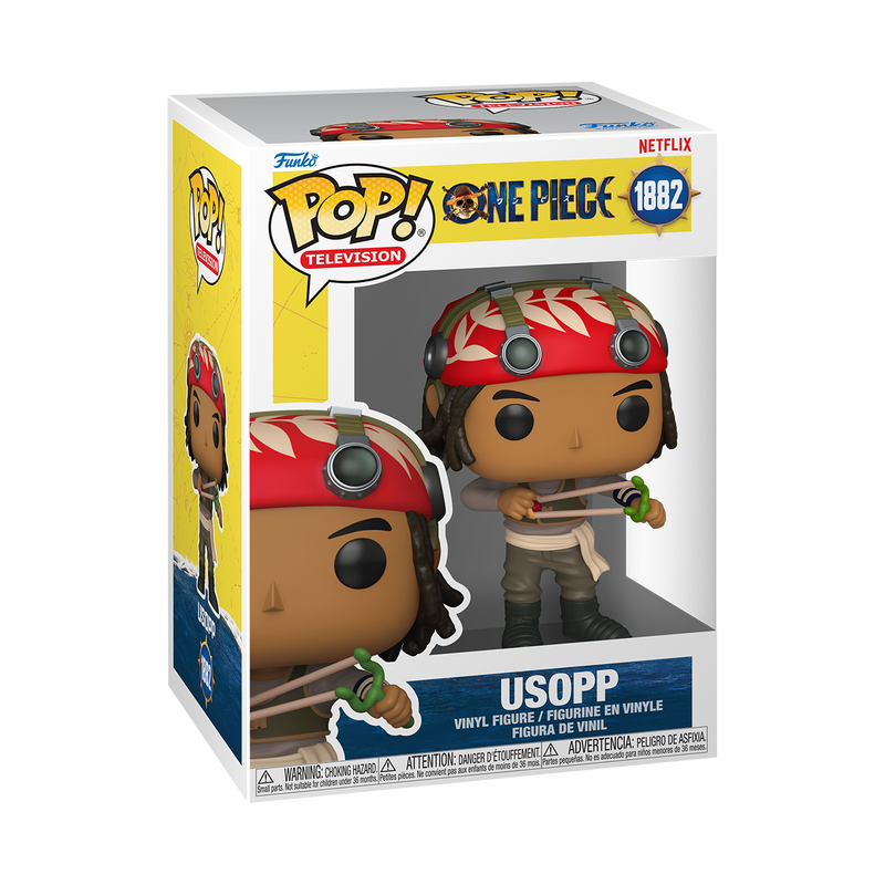 One Piece Netflix - Figurine Pop! Usopp N°1882