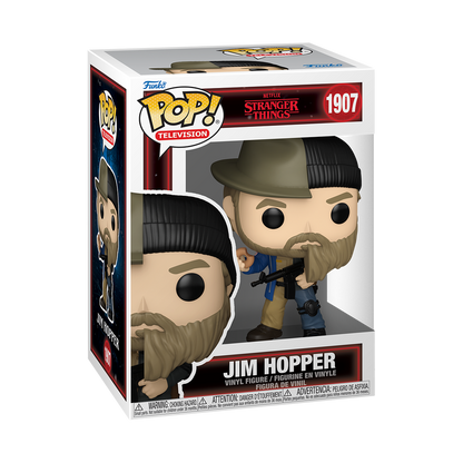 Stranger Things - Figurine Pop! Jim Hopper (Divisé) N°1907
