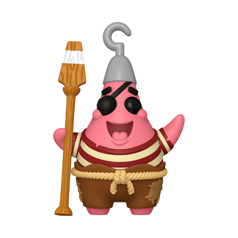 Bob l'Éponge - Figurine Pop! Patrick l'Étoile de Mer (Pirate) N°1939
