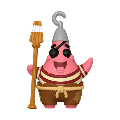 Bob l'Éponge - Figurine Pop! Patrick l'Étoile de Mer (Pirate) N°1939