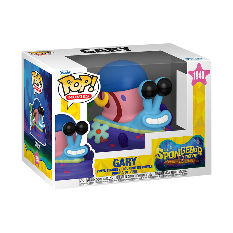 Bob l'Éponge - Figurine Pop! Gary (Pirate) N°1940