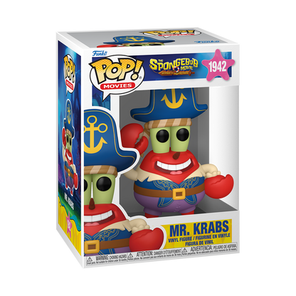 Bob l'Éponge - Figurine Pop! M. Krabs (Pirate) N°1942