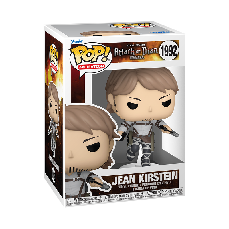 L'Attaque des Titans - Figurine Pop! Jean N°1992 Boîte