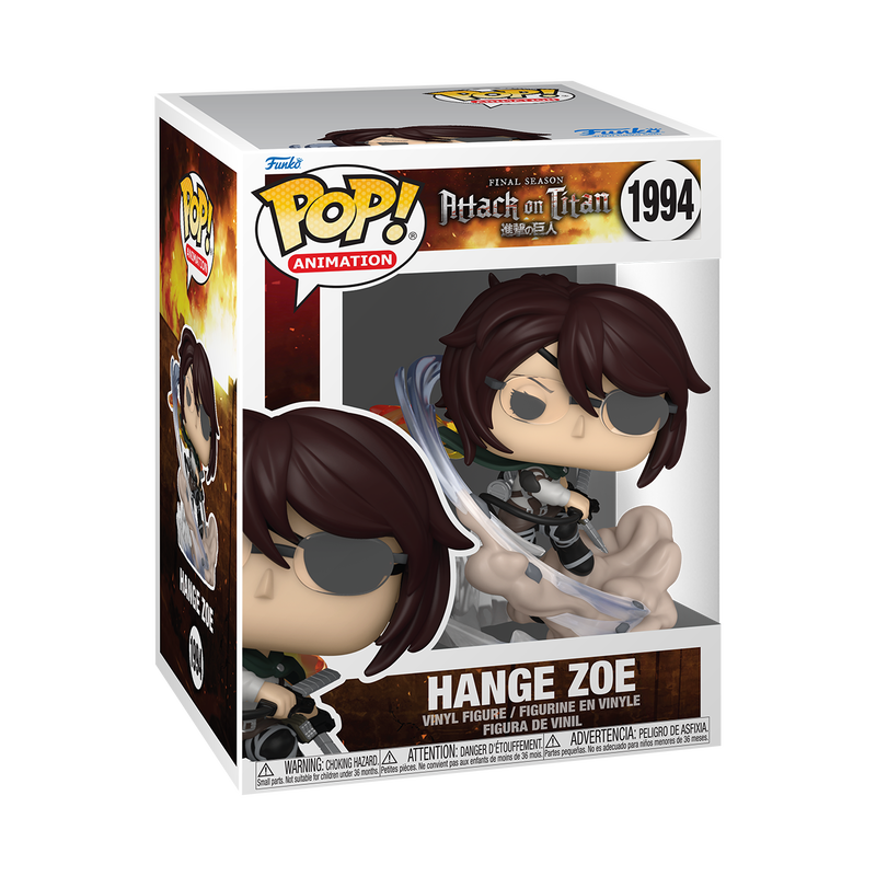 L'Attaque des Titans - Figurine Pop! Hansi N°1994 Premium Boîte