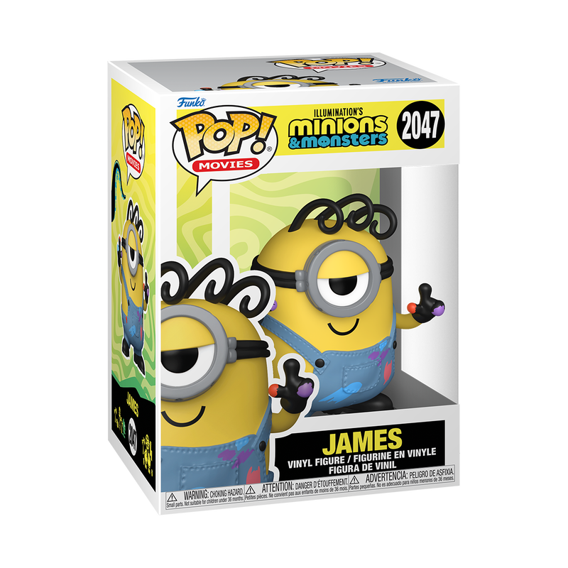 Les Minions - Figurine Pop! James N°2047