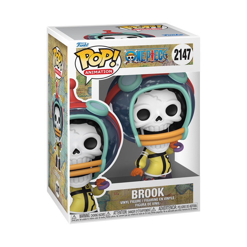 One Piece - Figurine Pop! Brook (Arc Egghead) N°2147