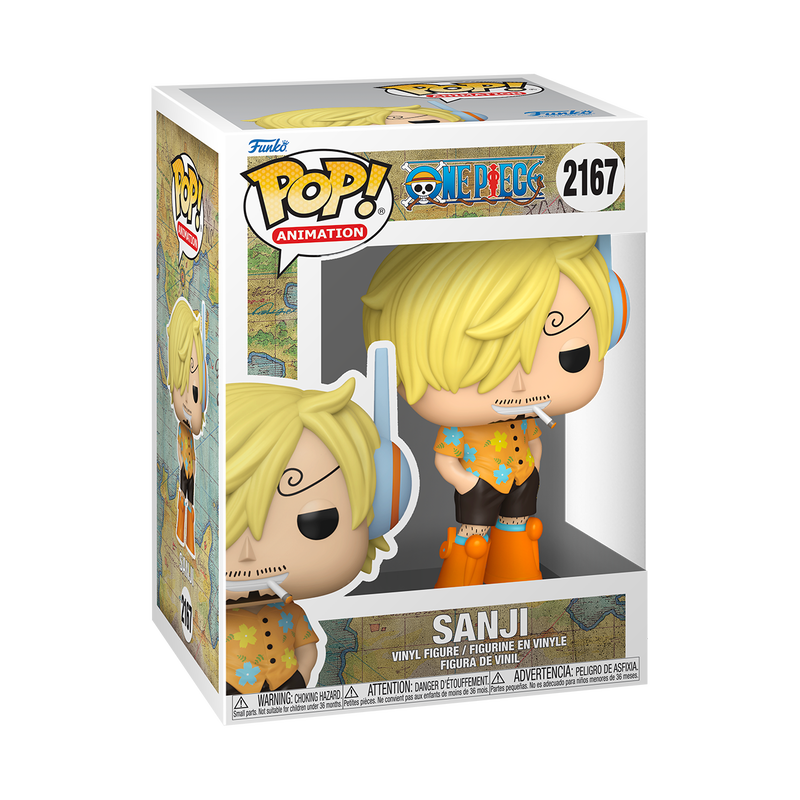 One Piece - Figurine Pop! Sanji (Arc Egghead) N°2167