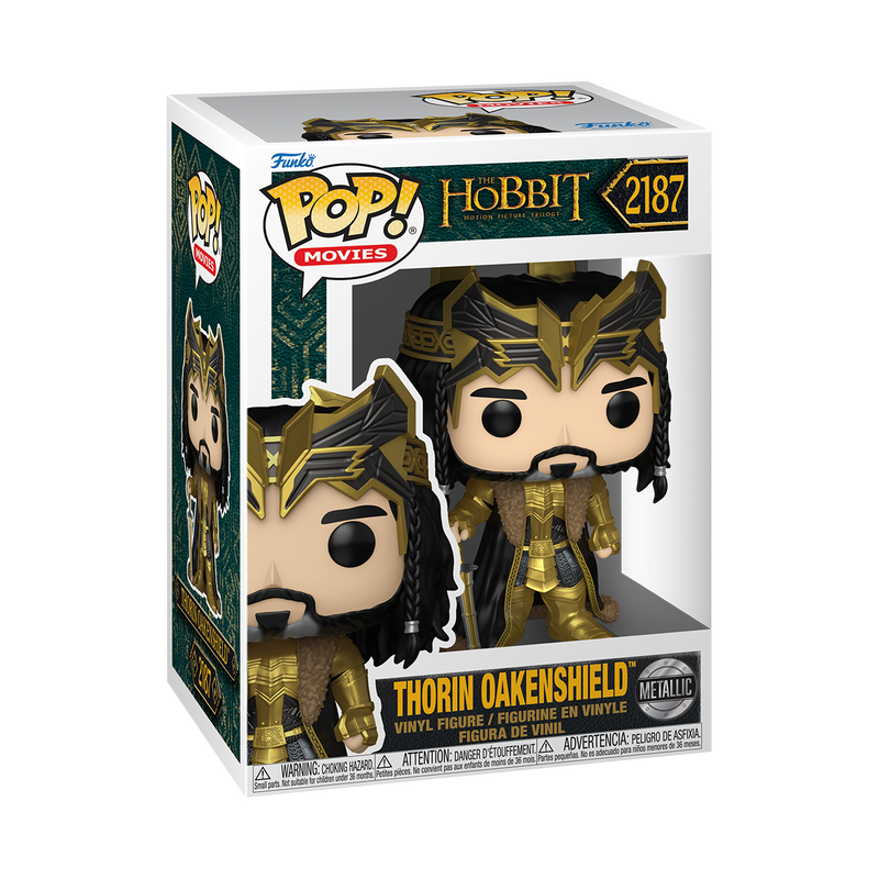 Le Hobbit - Figurine Pop! Thorin Écu-de-Chêne (Métallique) N°2187