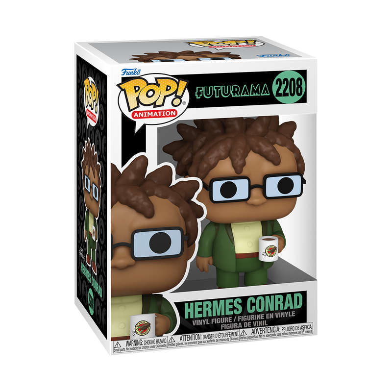 Futurama - Figurine Pop! Hermes Conrad N°2208