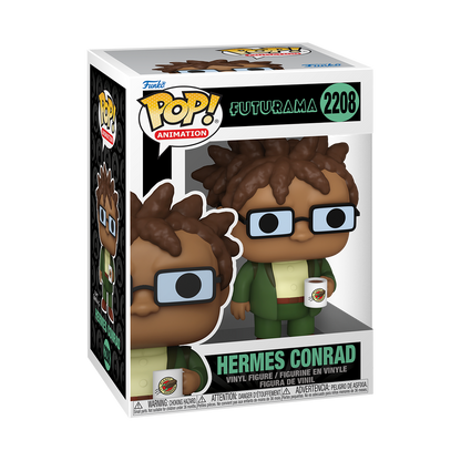 Futurama - Figurine Pop! Hermes Conrad N°2208