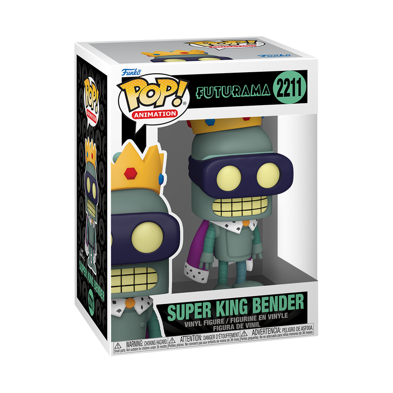 Futurama - Figurine Pop! Super King Bender N°2211