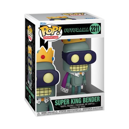 Futurama - Figurine Pop! Super King Bender N°2211