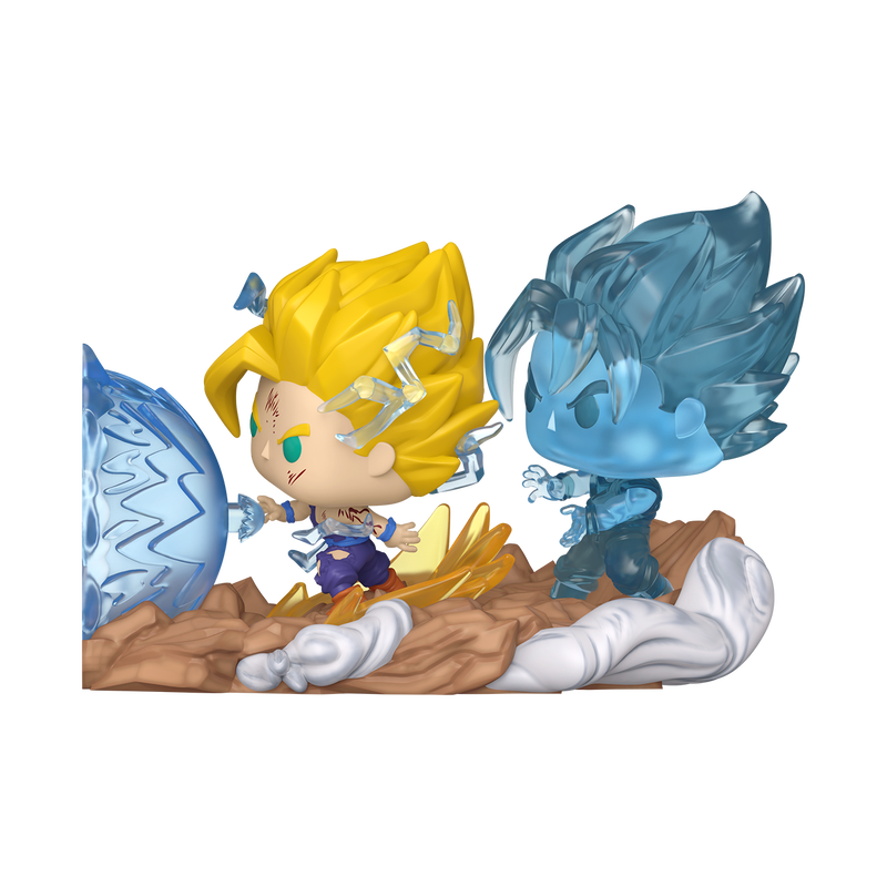 Dragon Ball Z - Figurine Pop! Moment Kamé Hamé Ha Père Fils N°2223