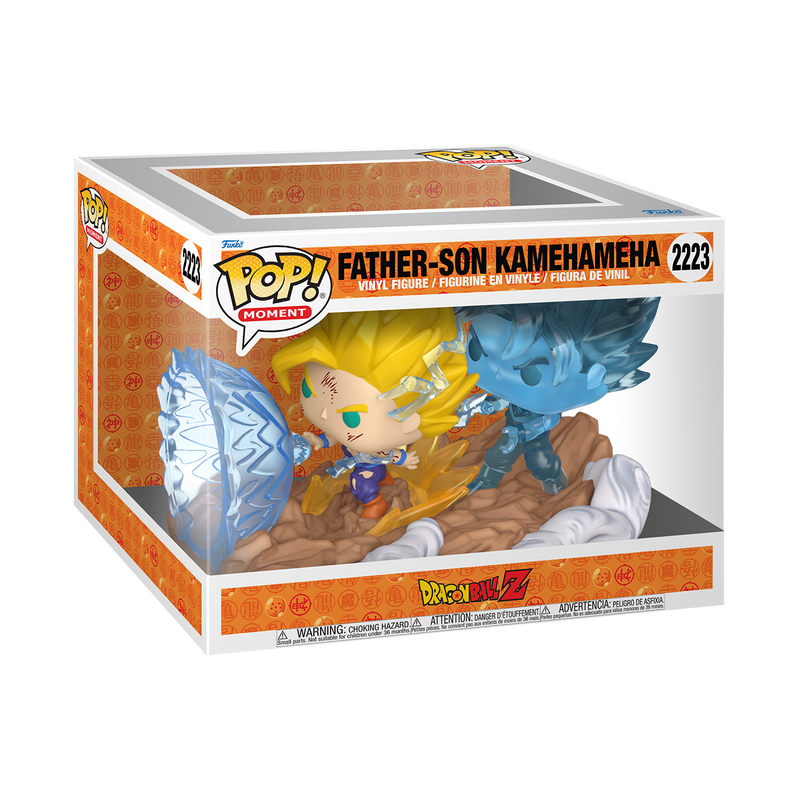 Dragon Ball Z - Figurine Pop! Moment Kamé Hamé Ha Père Fils N°2223