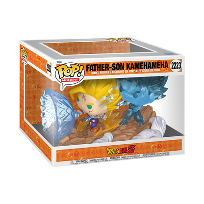 Dragon Ball Z - Figurine Pop! Moment Kamé Hamé Ha Père Fils N°2223