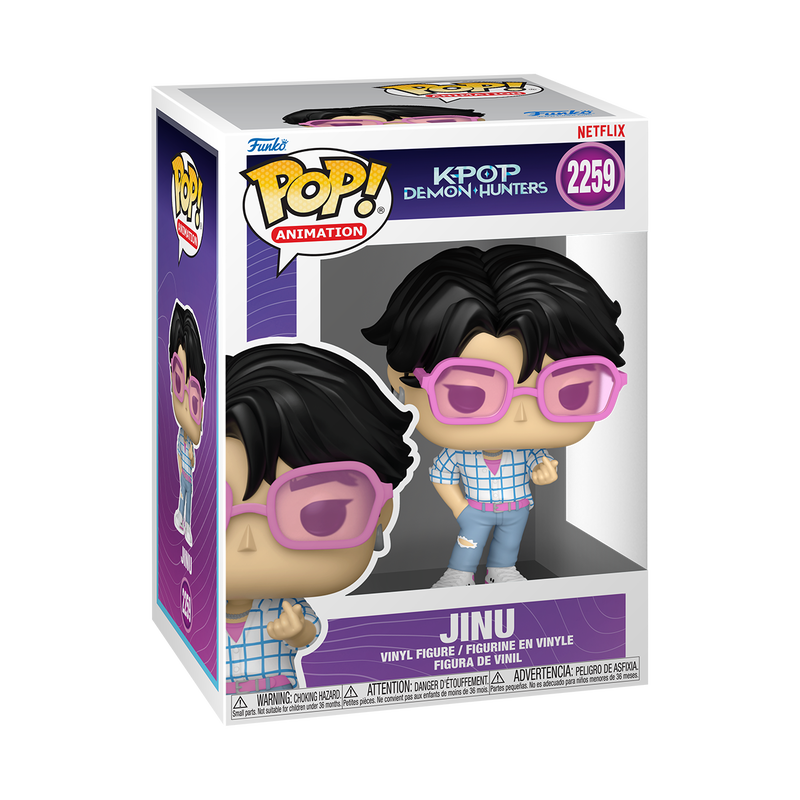 KPop Demon Hunters - Figurine Pop! Jinu (avec Chase) N°2259