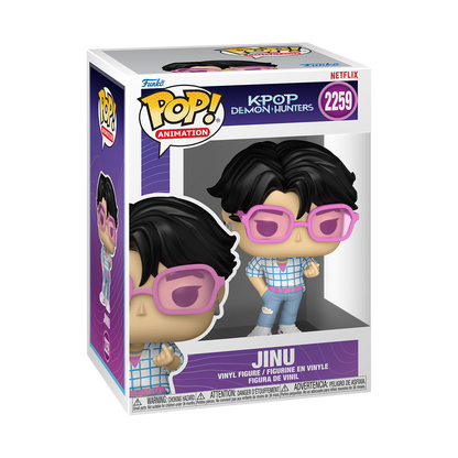 KPop Demon Hunters - Figurine Pop! Jinu (avec Chase) N°2259