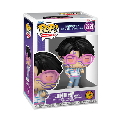 KPop Demon Hunters - Figurine Pop! Jinu (avec Chase) N°2259