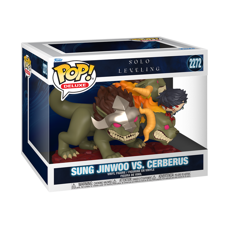 Solo Leveling - Figurine Pop! Sung Jinwoo VS. Cerberus N°2272