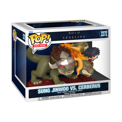 Solo Leveling - Figurine Pop! Sung Jinwoo VS. Cerberus N°2272