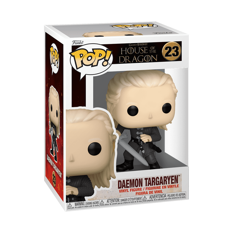 House of the Dragon - Figurine Pop! Daemon Targaryen N°23 Boîte