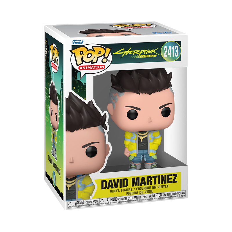 Cyberpunk Edgerunners - Figurine Pop! David Martinez N°2413