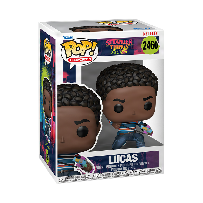 Stranger Things : Chroniques de 1985 - Figurine Pop! Lucas N°2460