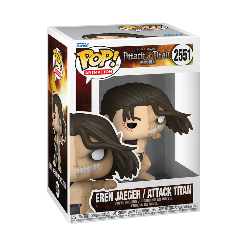 L'Attaque des Titans - Figurine Pop! Eren / Titan Assaillant (Divisé) N°2551