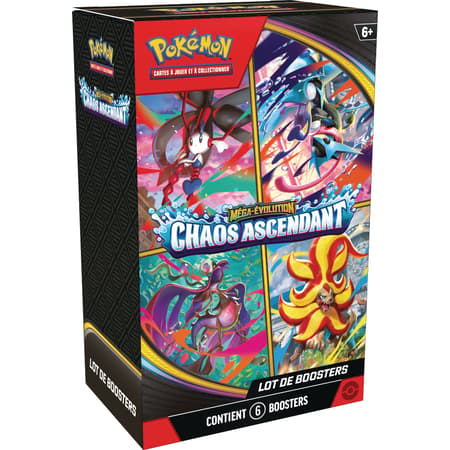 Pokémon - Bundle 6 Boosters Chaos Ascendant ME 04 - FR