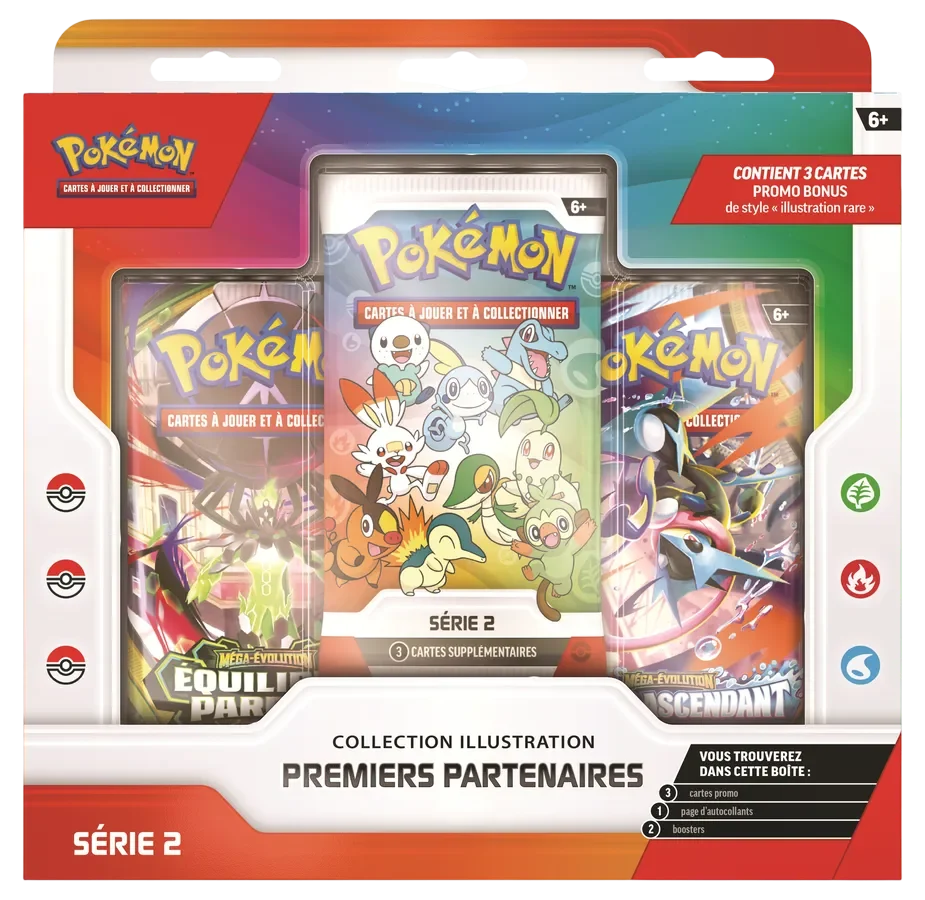 Pokémon - Coffret Premiers Partenaires Série 2 - FR