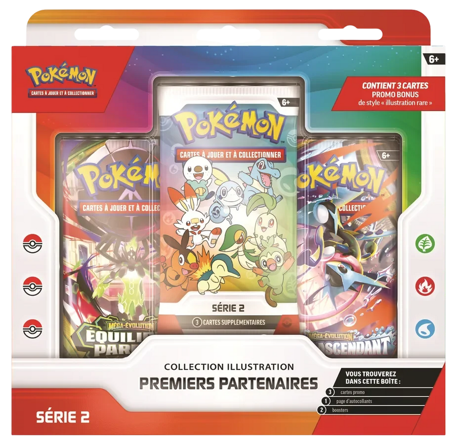 Pokémon - Coffret Premiers Partenaires Série 2 - FR