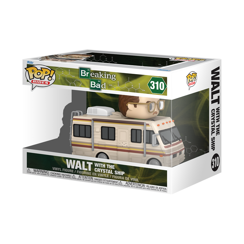 Breaking Bad - Figurine Pop! Ride Deluxe Walt avec le Van Laboratoire N°310