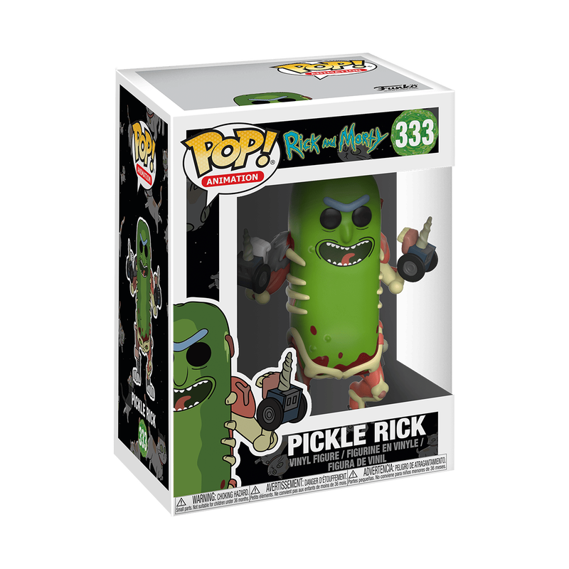 Rick & Morty - Figurine Pop! Rick Cornichon N°333