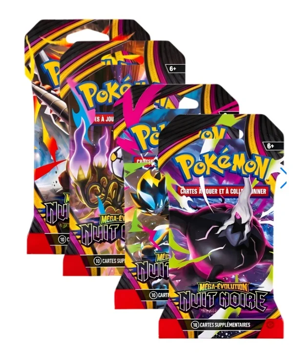 Pokémon - Blister 1 Booster Nuit Noire ME 05 - FR