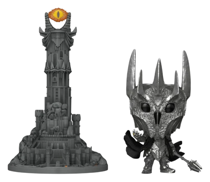 Le Seigneur des Anneaux - Figurine Pop! Town Sauron avec la tour de Barad-Dur N°36