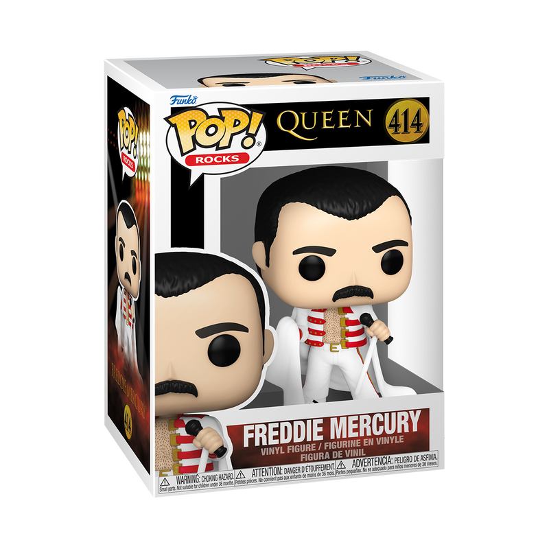 Queen - Figurine Pop! Freddie Mercury N°414