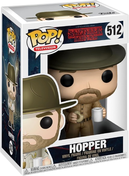 Stranger Things - Figurine Pop! Hopper N°512