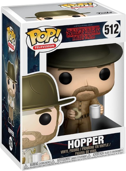 Stranger Things - Figurine Pop! Hopper N°512