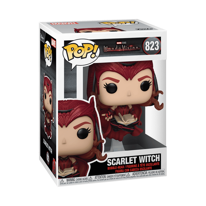 WandaVision - Figurine Pop! Scarlet Witch N°823 - figurine en boîte