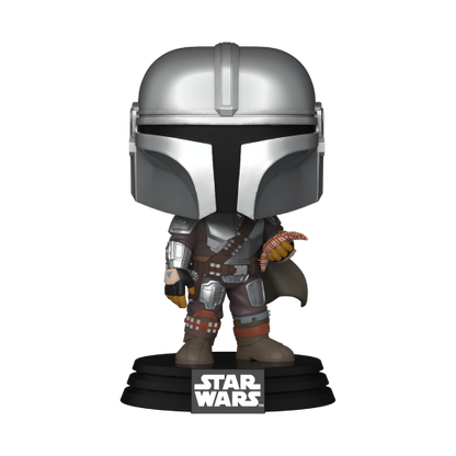 Star Wars - Pop! - Le Mandalorien (avec cadeau pour Grogu)