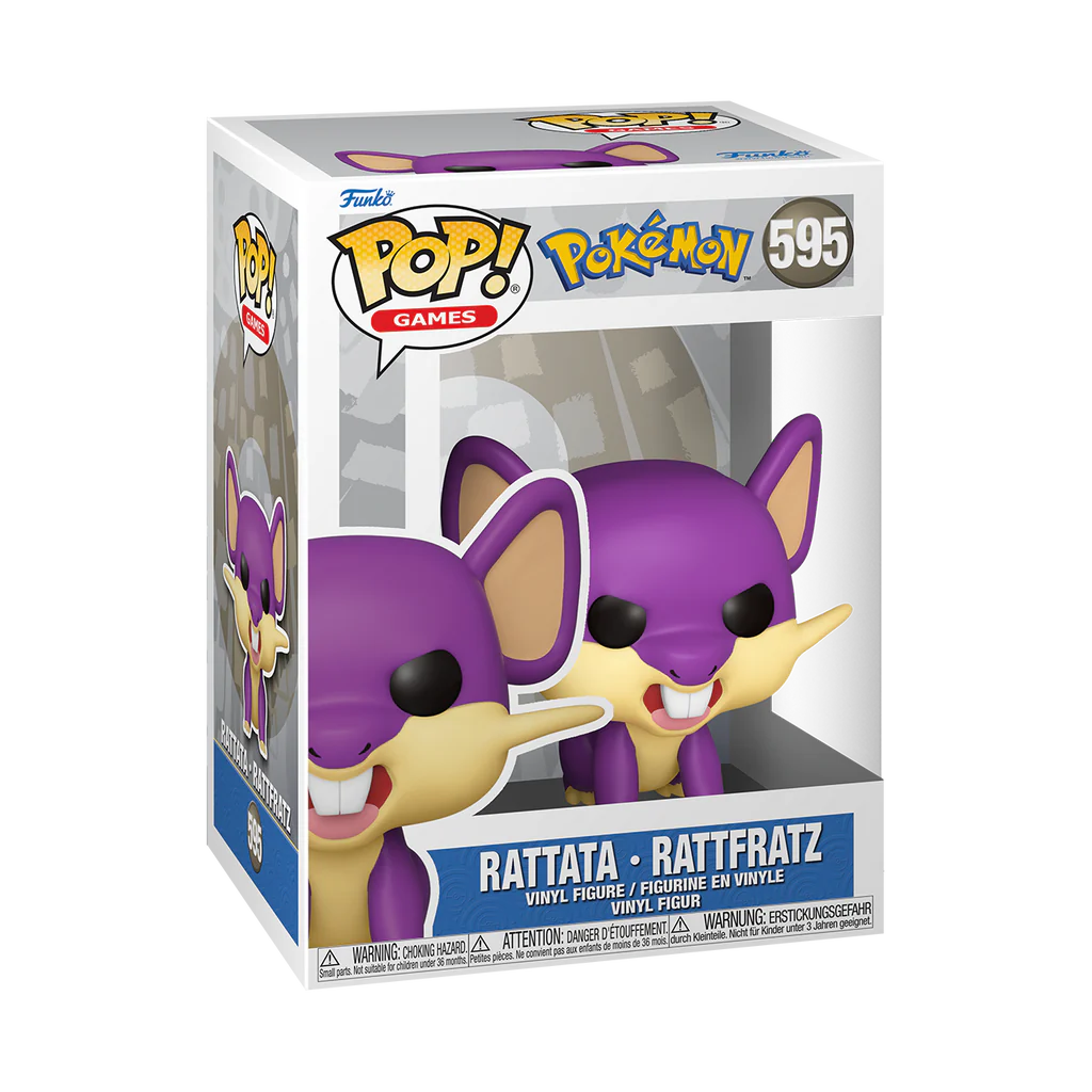 Pokémon - Figurine Pop! Rattata N°595
