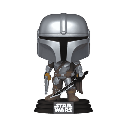 STAR WARS - POP! - THE MANDALORIAN WITH DARK SABER