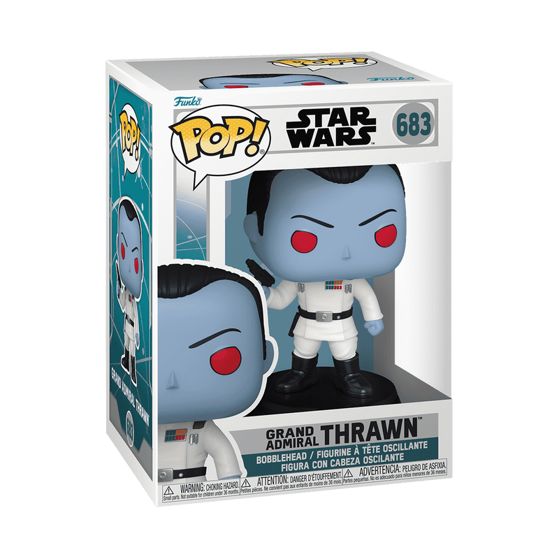 Star Wars - Figurine Pop! Grand Amiral Thrawn N°683