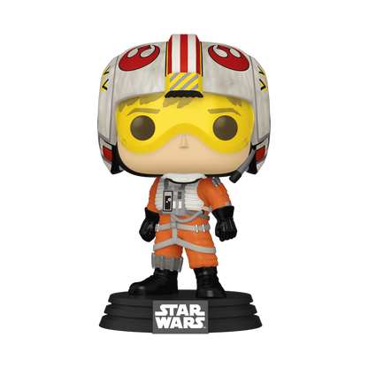 Star Wars - Figurine Pop! Luke Skywalker Red 5 N°763 Face