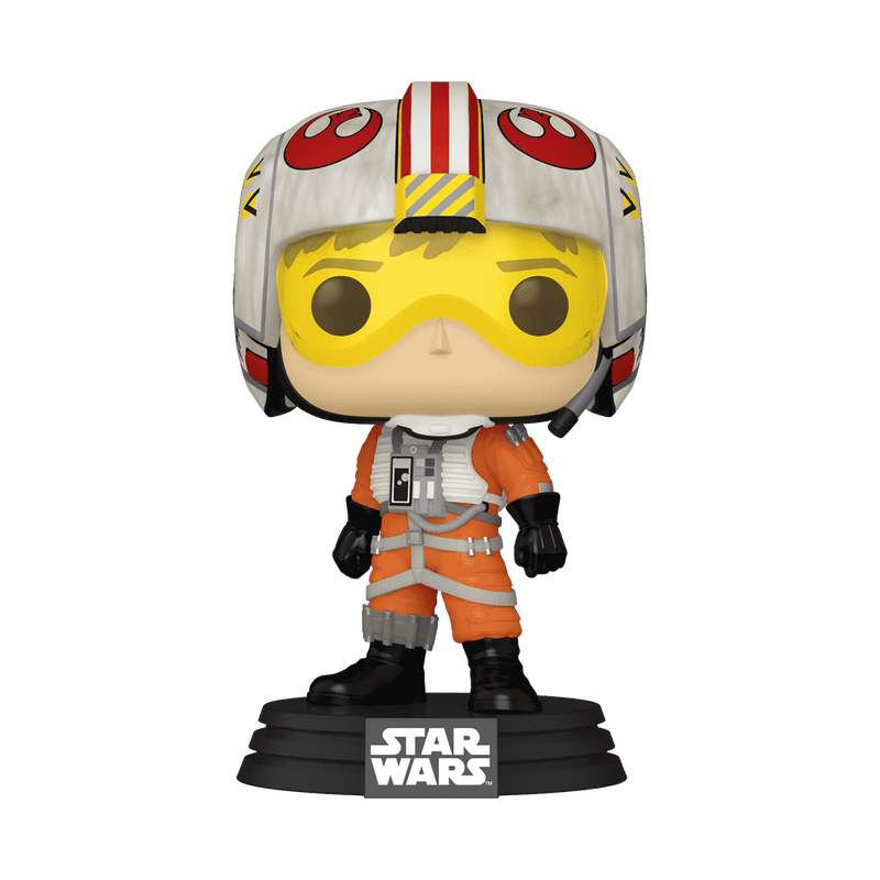Star Wars - Figurine Pop! Luke Skywalker Red 5 N°763 Face