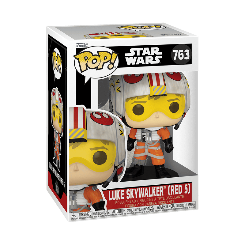 Star Wars - Figurine Pop! Luke Skywalker Red 5 N°763 Boîte