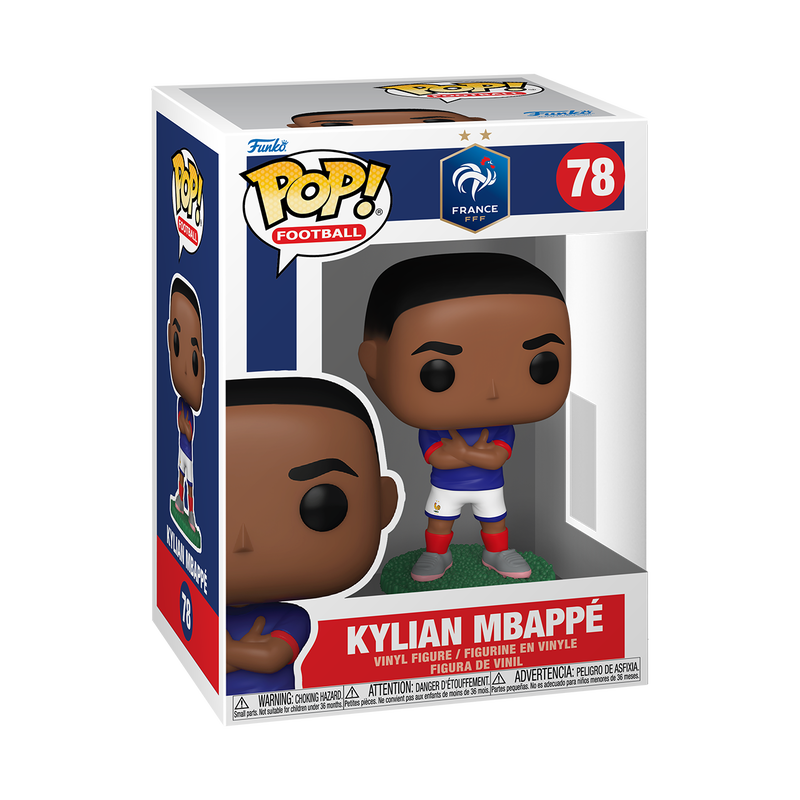 Football - Figurine Pop! Kylian Mbappé N°78 - Équipe de France