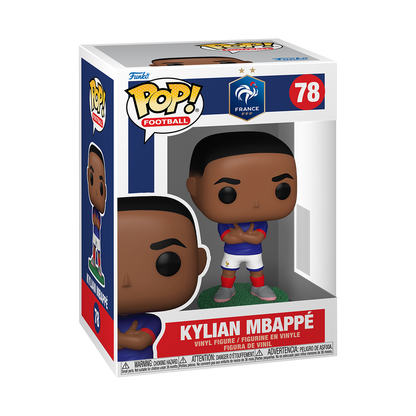 Football - Figurine Pop! Kylian Mbappé N°78 - Équipe de France